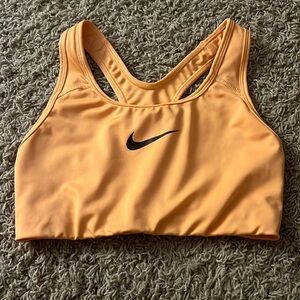 New Women’s Nike Orange Unpadded Sports Bra